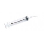 Utility Syringes with Curved Tip - 12cc, Non-Sterile, Box of 50 Syringes